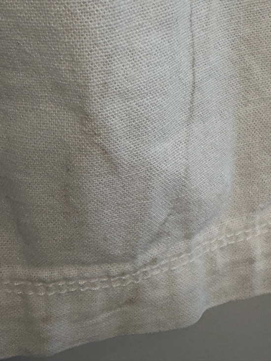 GAP Women’s White Drawstring Linen-Blend Pants Minimalist Spring Summer - Picture 10 of 11